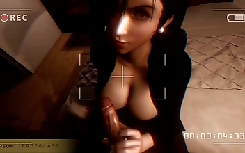 Tifa Lockhart Final Fantasy 3D Hentai