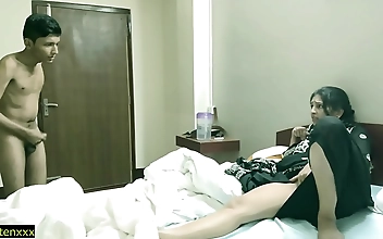 Indian Hot girl having sex with teen boy! Viral Roleplay Sex