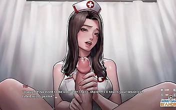 EP3&colon; Surprise HANDJOB from my naughty nurse Yui &lbrack;Secret Pie - Festival&rsqb;