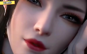 Cut scene Medusa queen in the cartoon - Hentai 3D Uncensored  v233