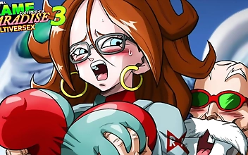 Kame Paradise 3 - The sexiest Android ever created (Android 21 sex scene)