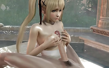 Fucked a hottie in a public bathhouse l 3D anime hentai uncensored SFM