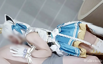 Idol Vtuber Cosplay raw sex creampie compilation