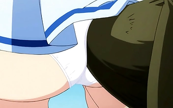 Costumed Teen Groped in PUBLIC Gets Horny & Pussy gets a WET Orgasm - Hentai Subtitled