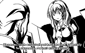 Comic - Poor girl and principal